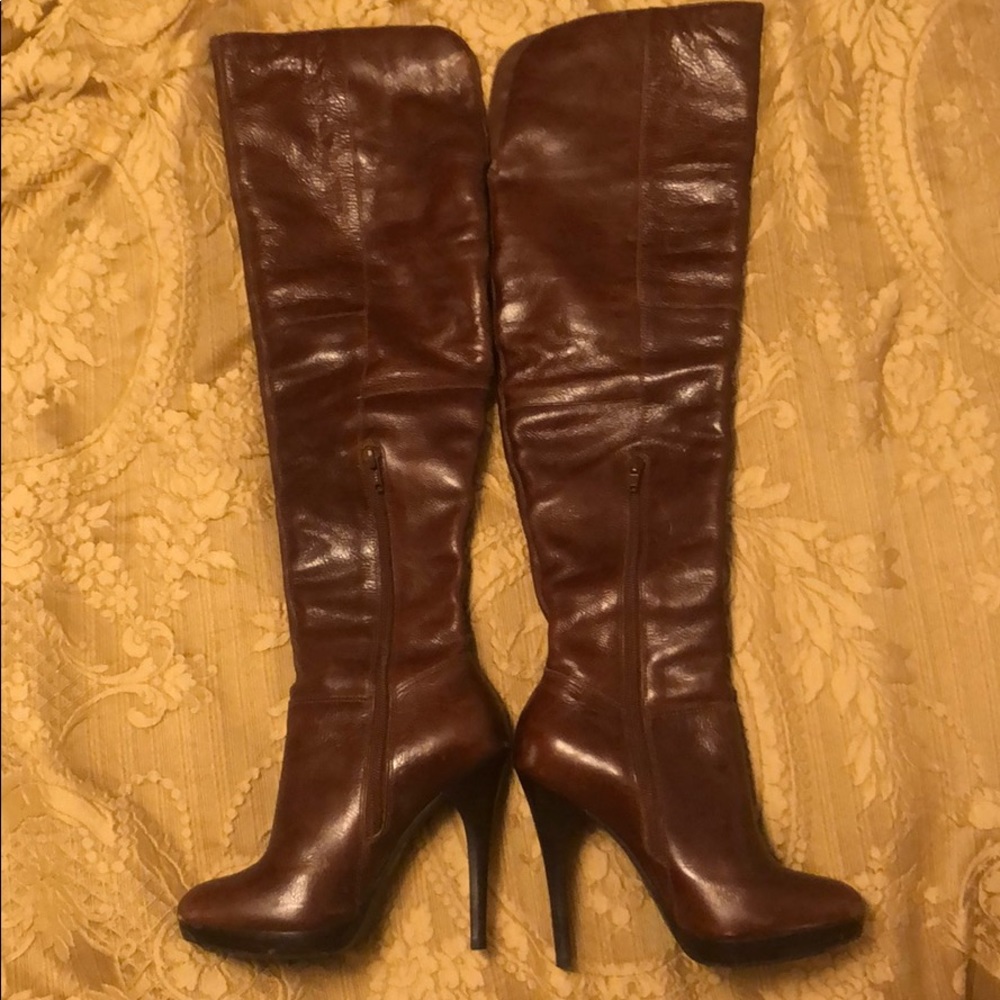 COPY - Aldo knee boots heels 4” 100 heels